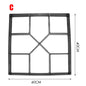 Reusable Garden Fence Concrete Mold