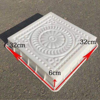 Reusable Garden Fence Concrete Mold