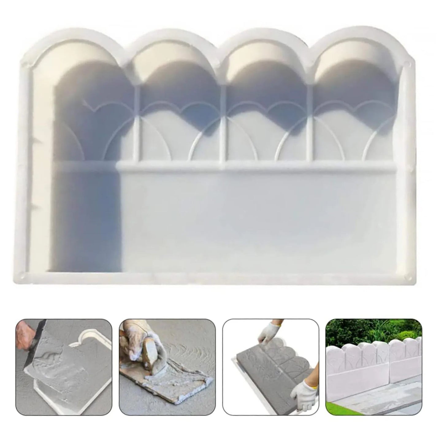 Garden Concrete Fence Mold