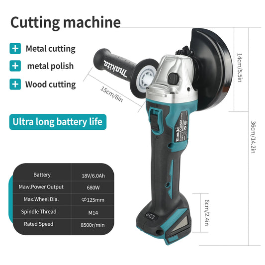 Makita 18V Cordless Grinder