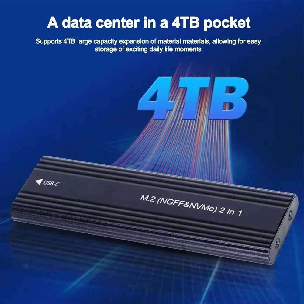 10Gbps M.2 NVMe Enclosure