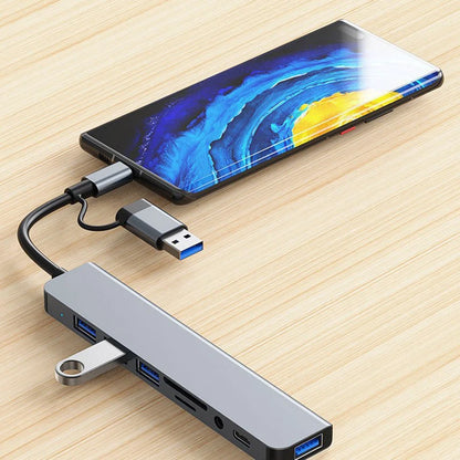 8-in-2 USB-C Hub