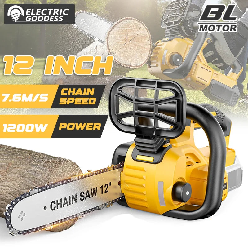 Cordless 12-inch Chainsaw