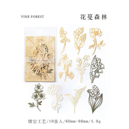 Vintage Hollow Flower Paper