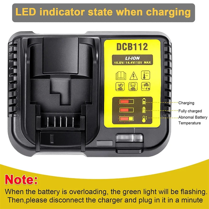 Multi-Voltage DeWalt Charger