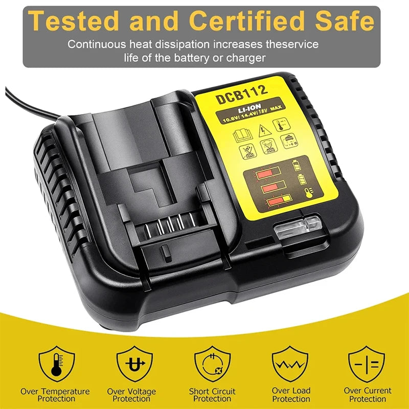 Multi-Voltage DeWalt Charger