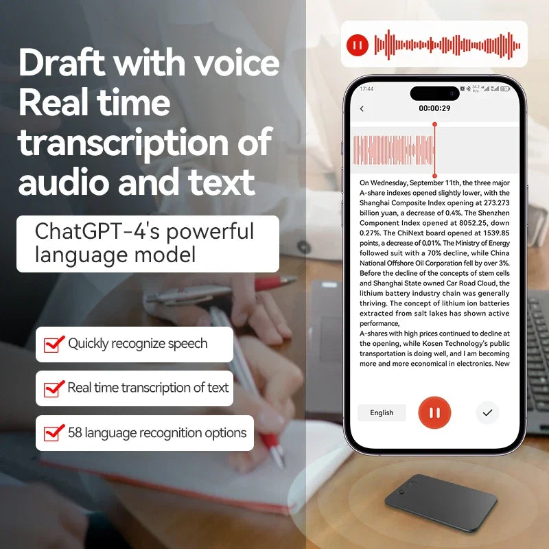 AI Smart Translator Recorder
