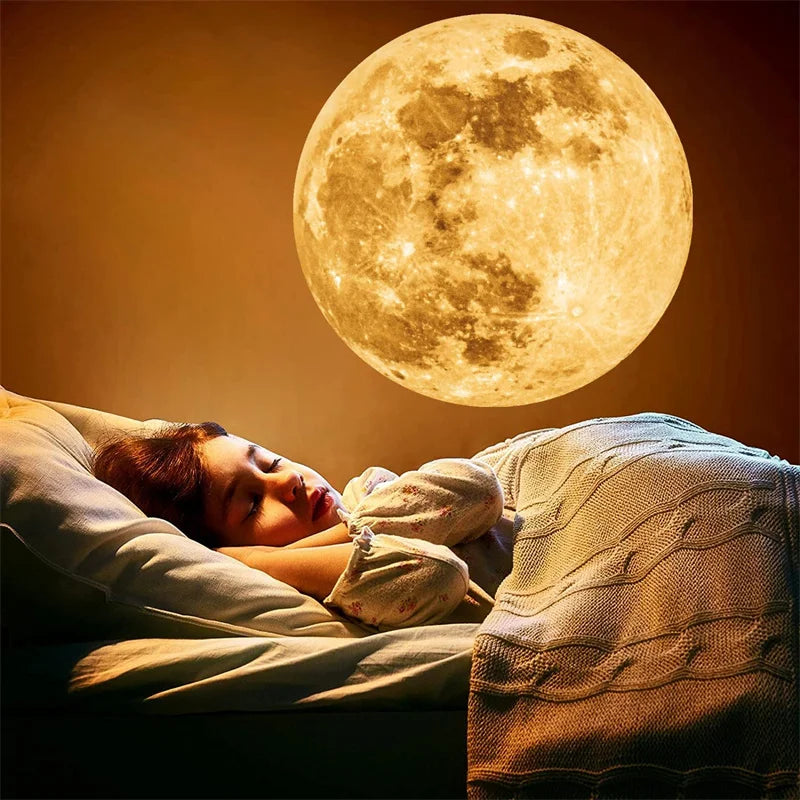 Earth Moon Projector Lamp