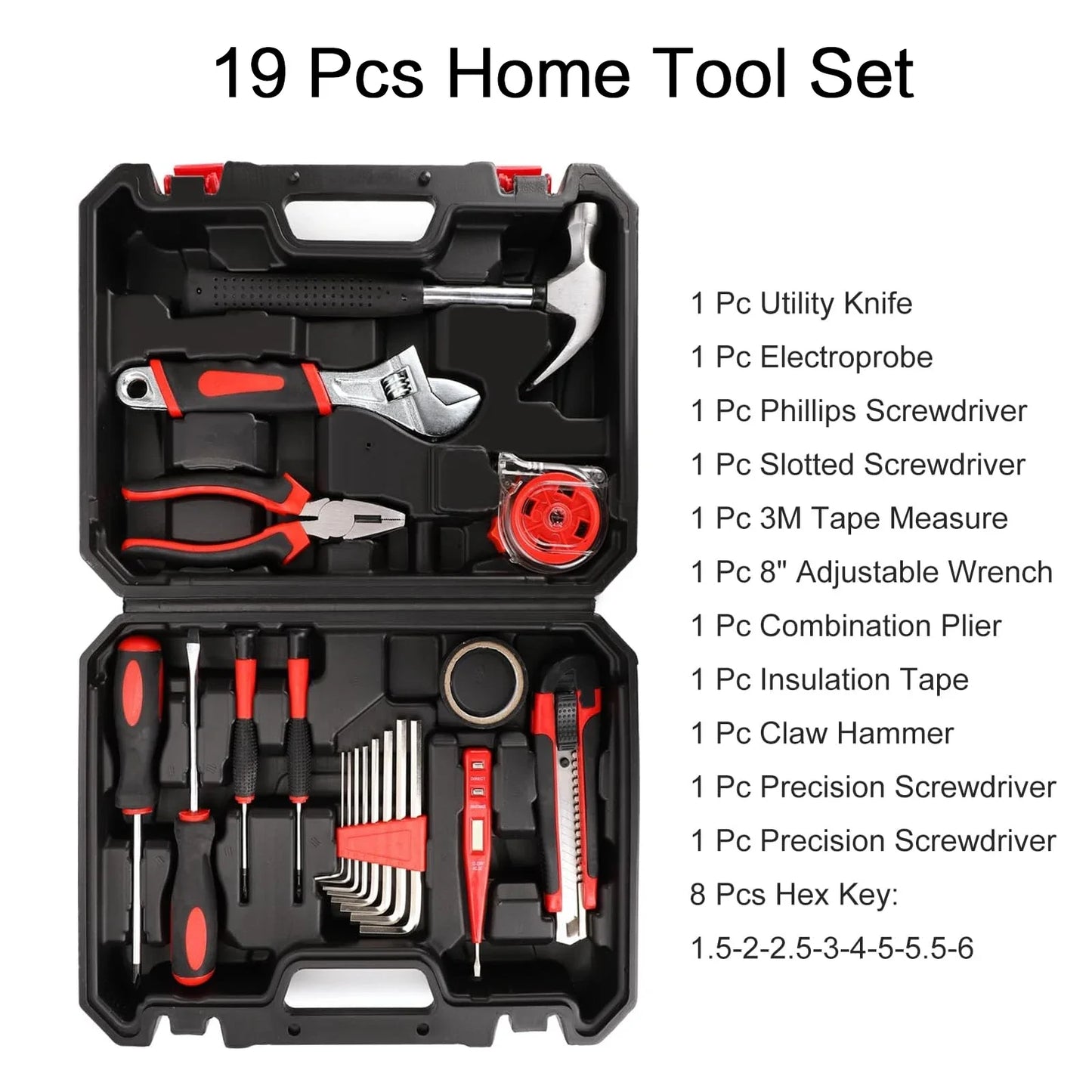 STOENGO Household Hand Tool Kit