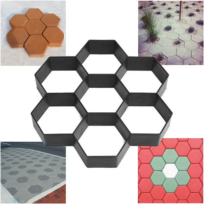 Reusable Garden Fence Concrete Mold