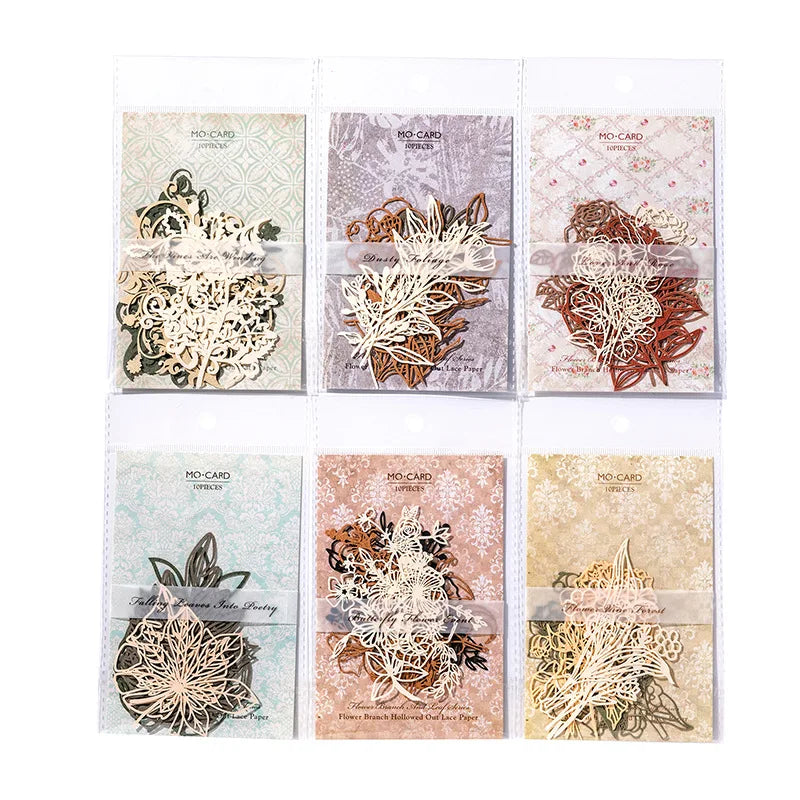 Vintage Hollow Flower Paper