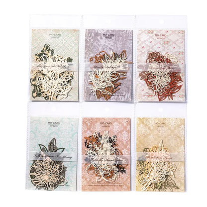 Vintage Hollow Flower Paper