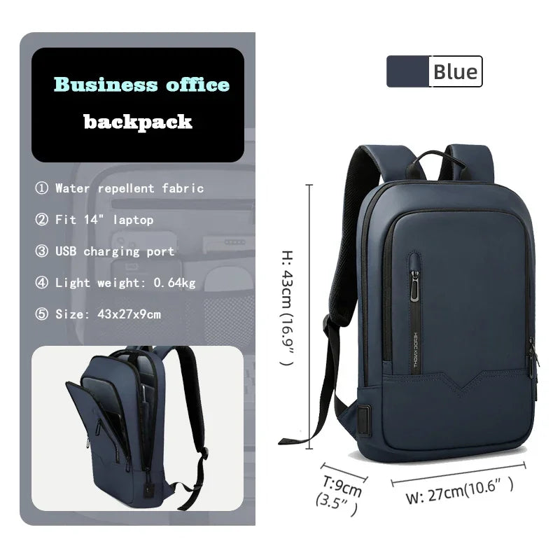 HK Slim 15.6" Laptop Backpack