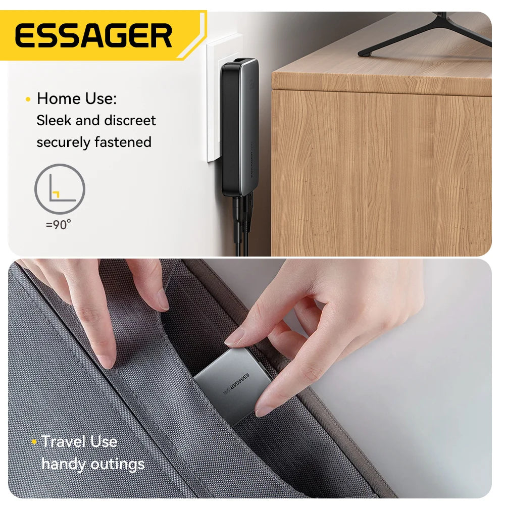 65W GaN Travel Charger