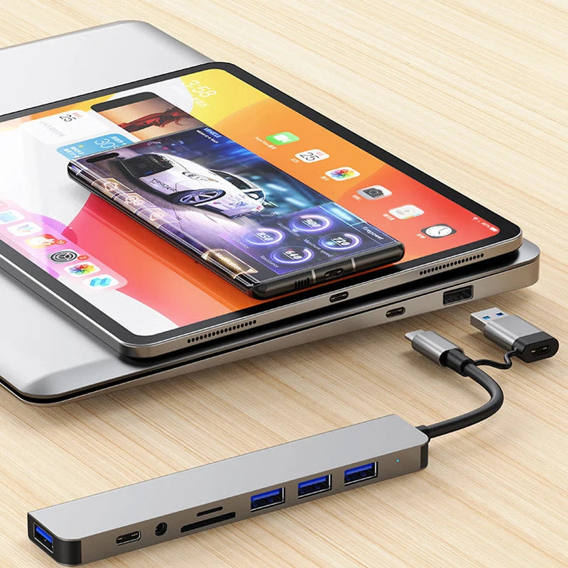 8-in-2 USB-C Hub