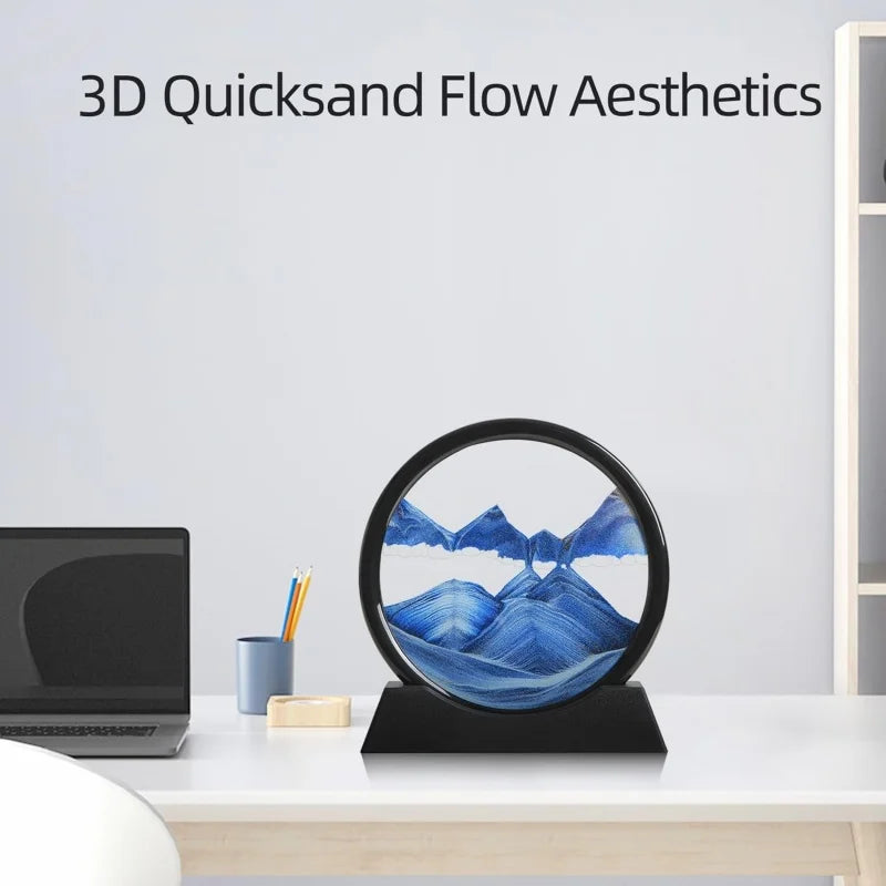 3D Moving Sand Art Decor