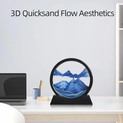 3D Moving Sand Art Decor