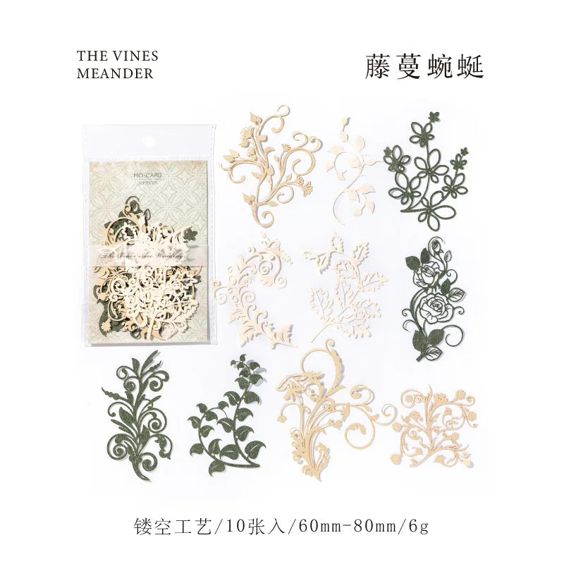 Vintage Hollow Flower Paper