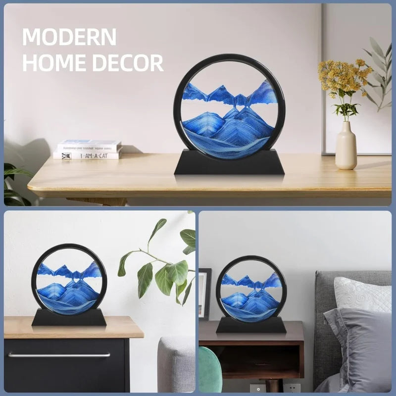 3D Moving Sand Art Decor