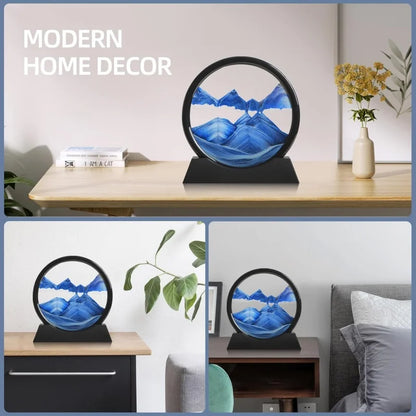3D Moving Sand Art Decor