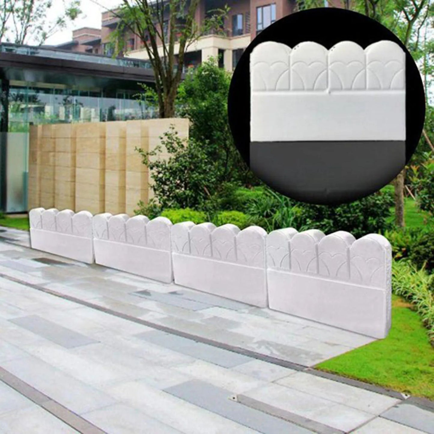 Garden Concrete Fence Mold