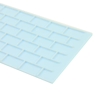 2-Piece Tree Bark & Brick Fondant Molds