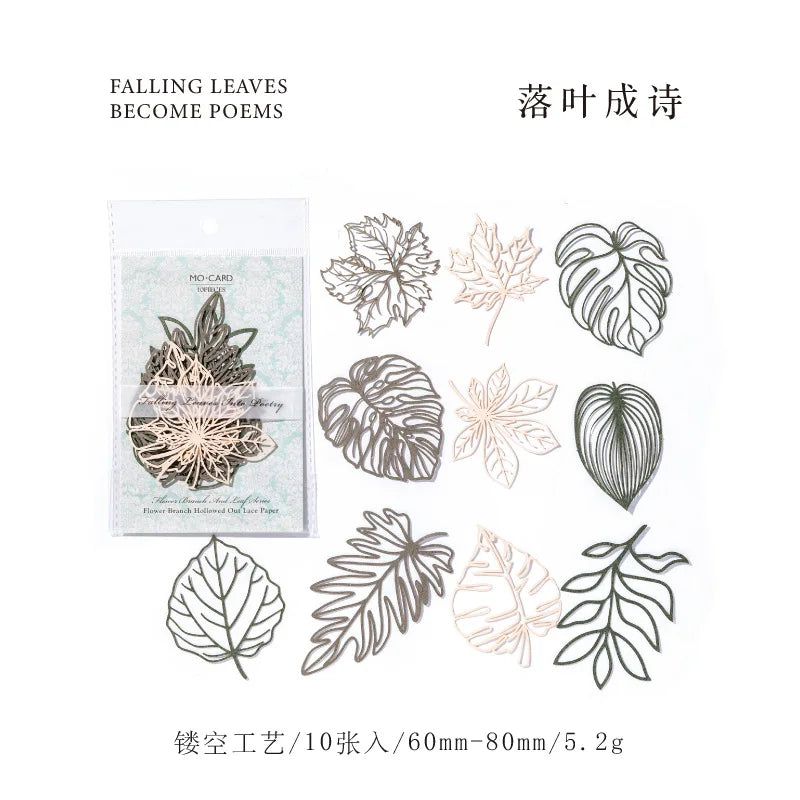 Vintage Hollow Flower Paper