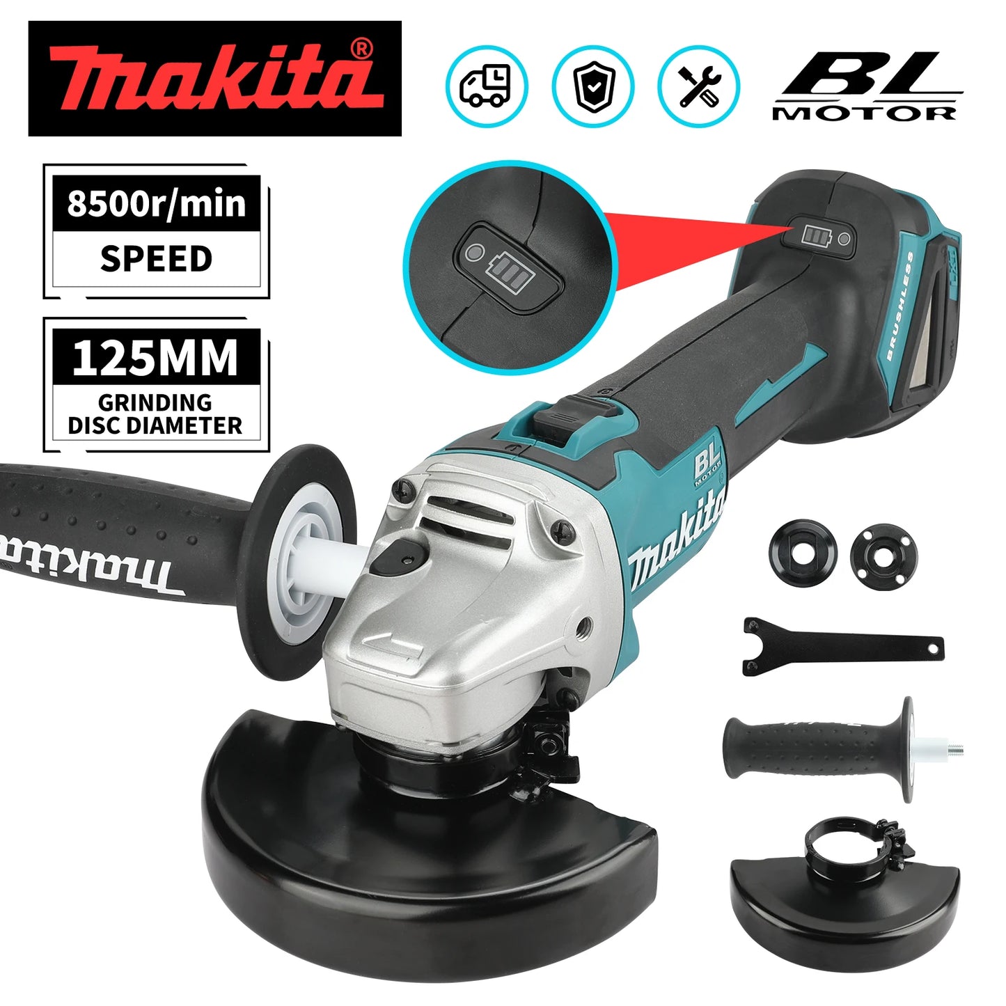 Makita 18V Cordless Grinder