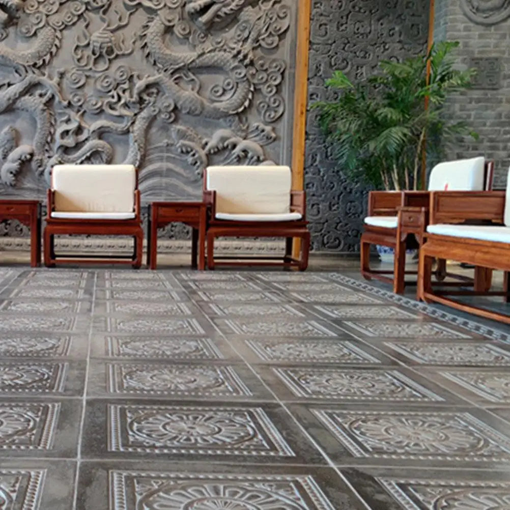 40x40cm Reusable Concrete Floor Tile Mold