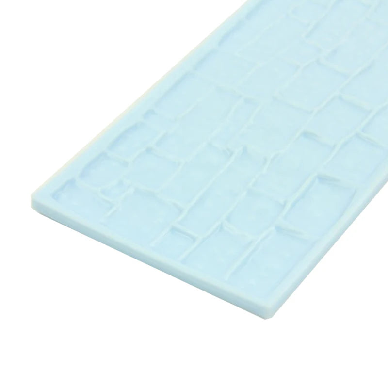 2-Piece Tree Bark & Brick Fondant Molds