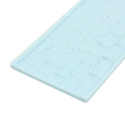2-Piece Tree Bark & Brick Fondant Molds