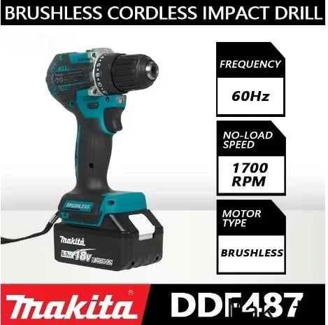 Makita 18V Brushless Drill