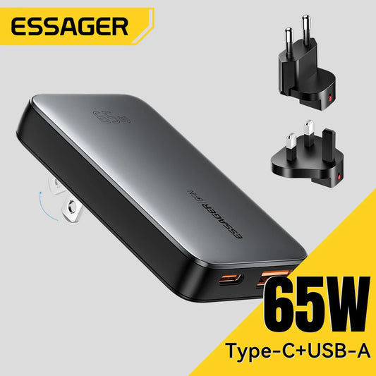 65W GaN Travel Charger