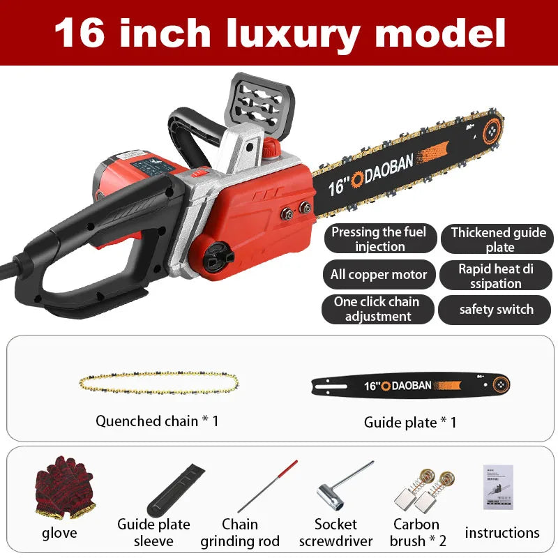 Corded Electric Chainsaw