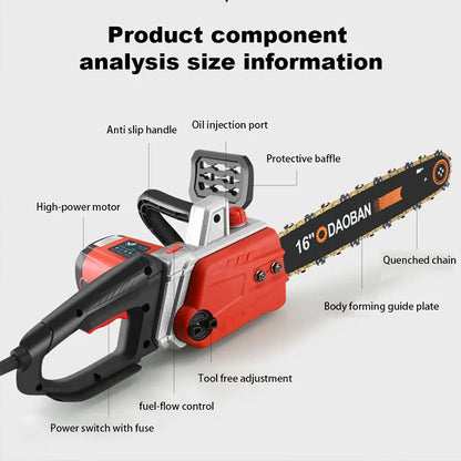 Corded Electric Chainsaw