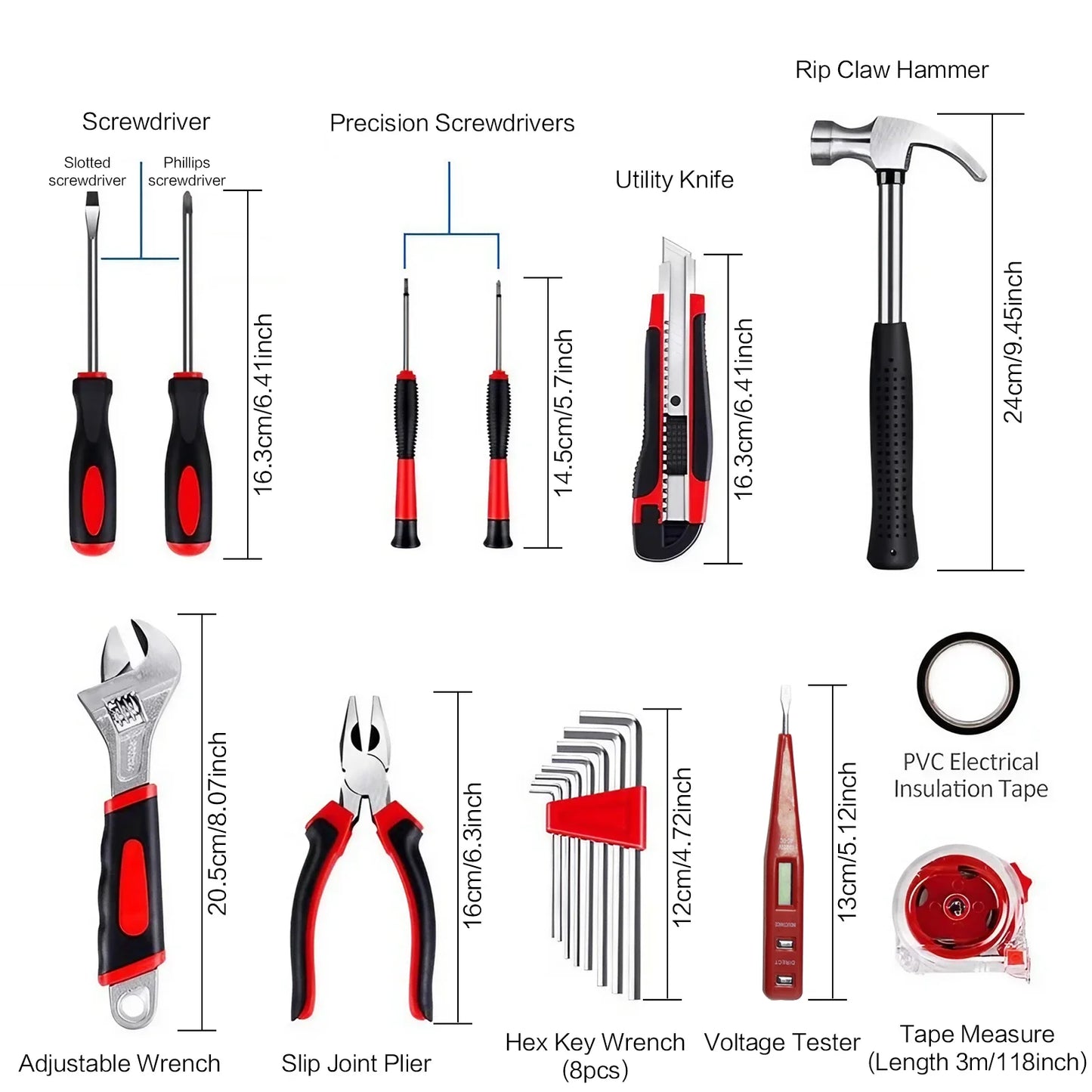 STOENGO Household Hand Tool Kit